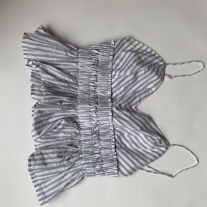 Express cropped blouse